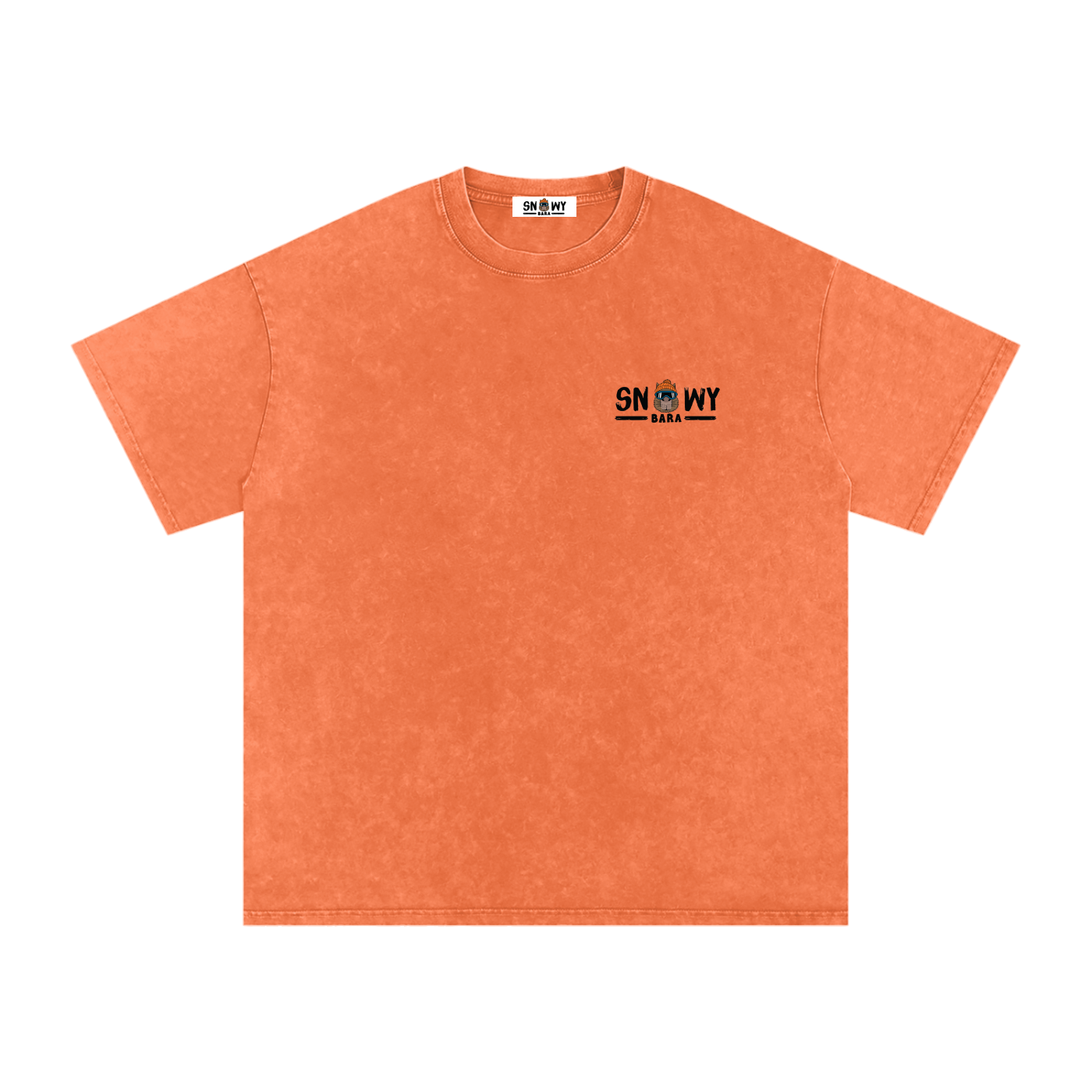 SNOWYBARA WASHED OVERSIZED TEE