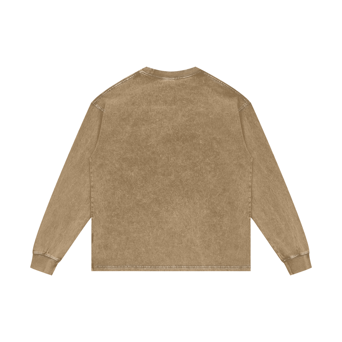 SNOWYBARA WASHED OVERSIZED LONG SLEEVE TEE