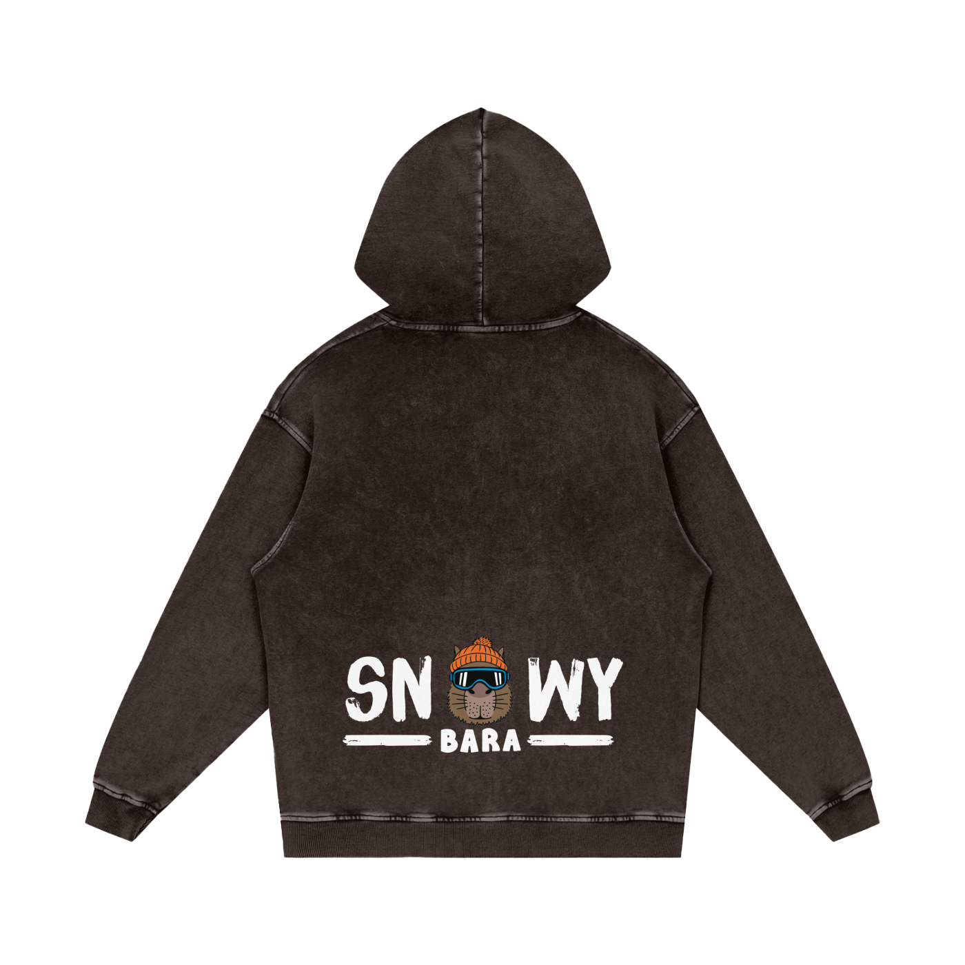 SNOWYBARA LOOSE HOODIE