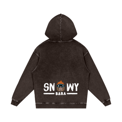 SNOWYBARA LOOSE HOODIE
