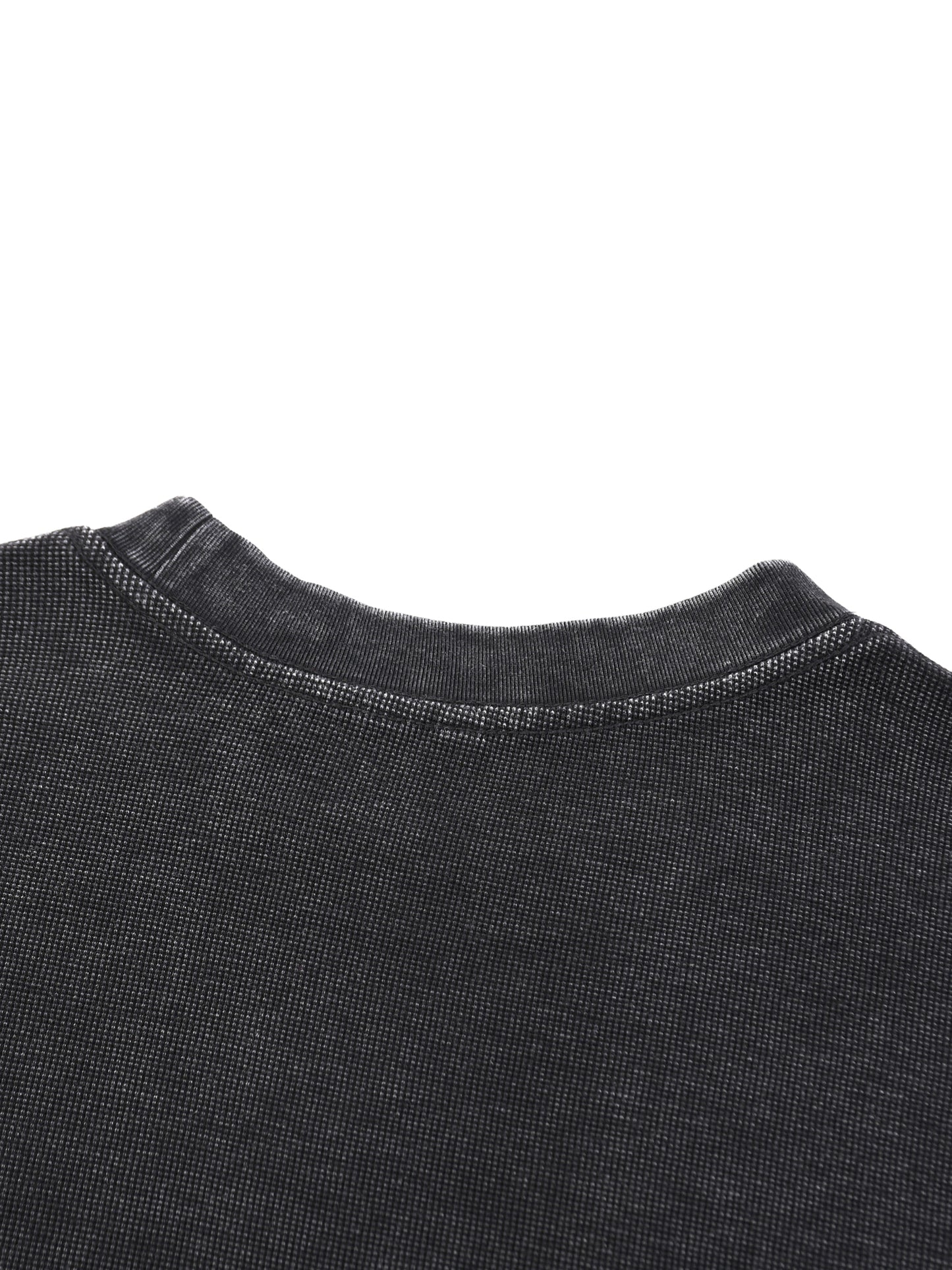 WAFFLE OVERSIZED TEE