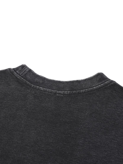 WAFFLE OVERSIZED TEE