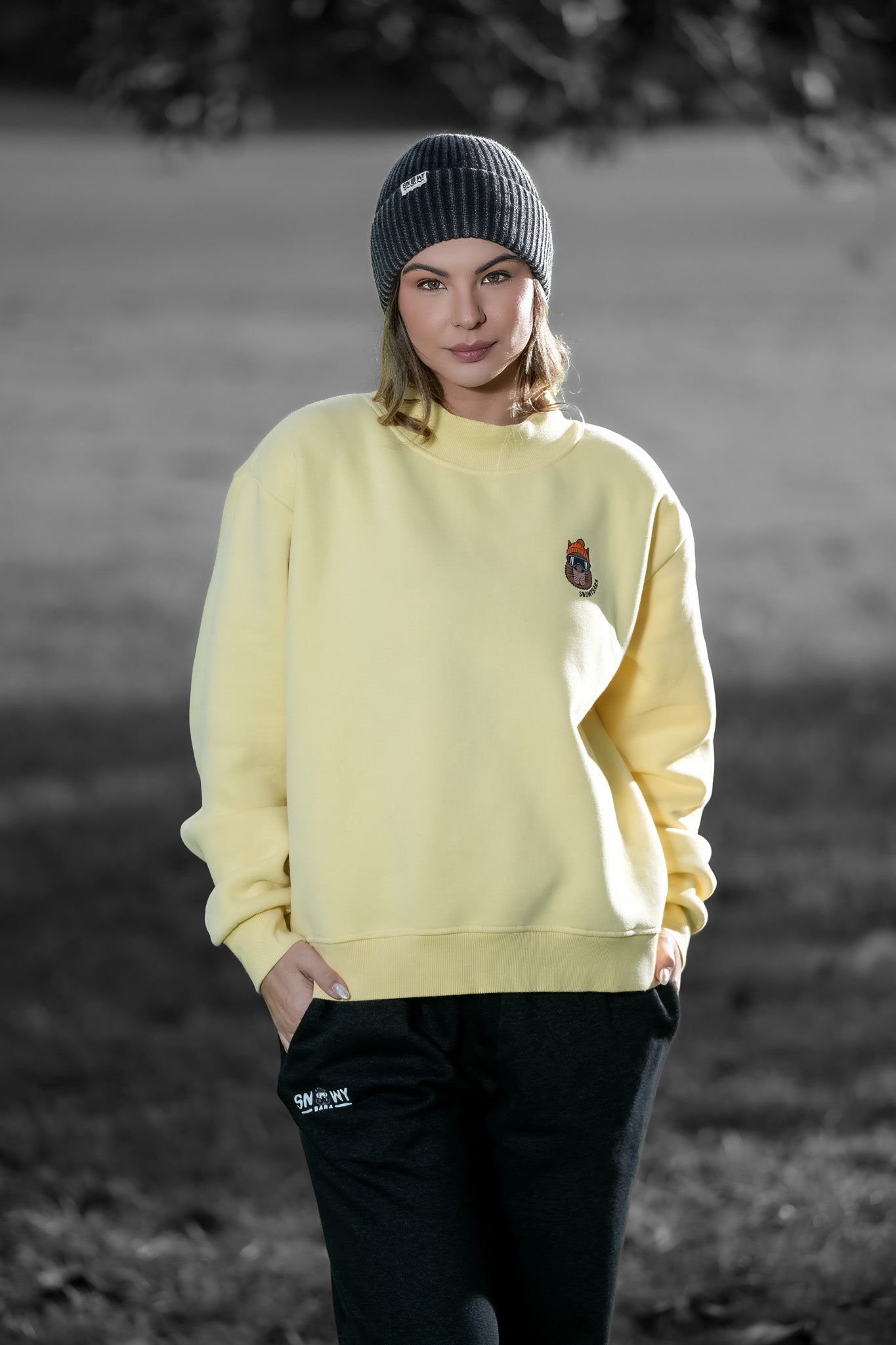 SNOWYBARA TURTLENECK FLEECE