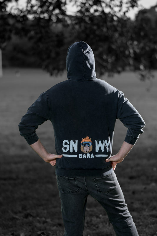 UNISEX WASHED LOOSE HOODIE