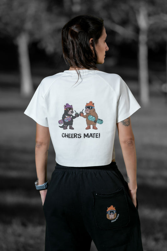 WOMEN'S CHEERS MATE TEE
