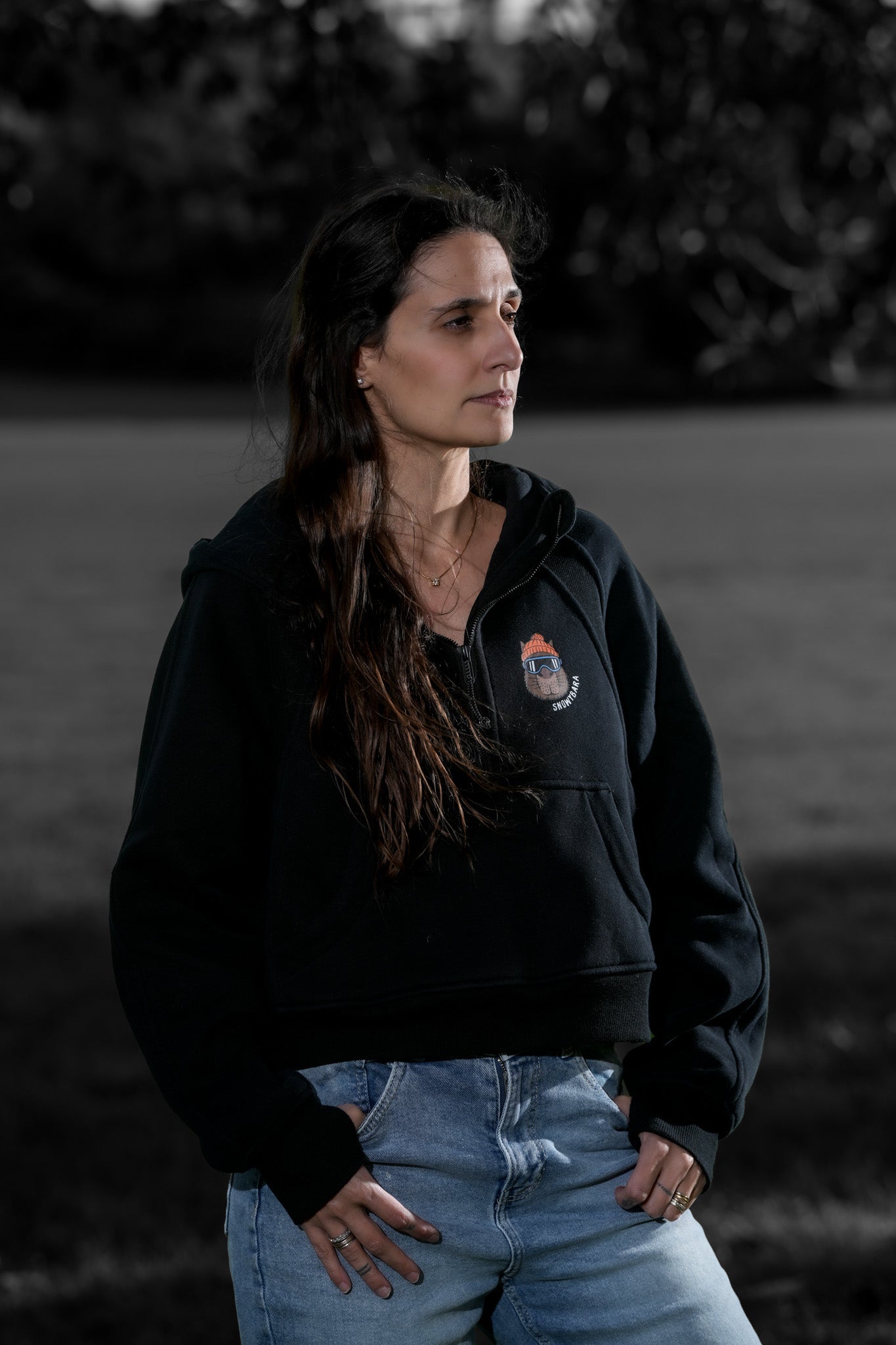 CROPPED HOODIE