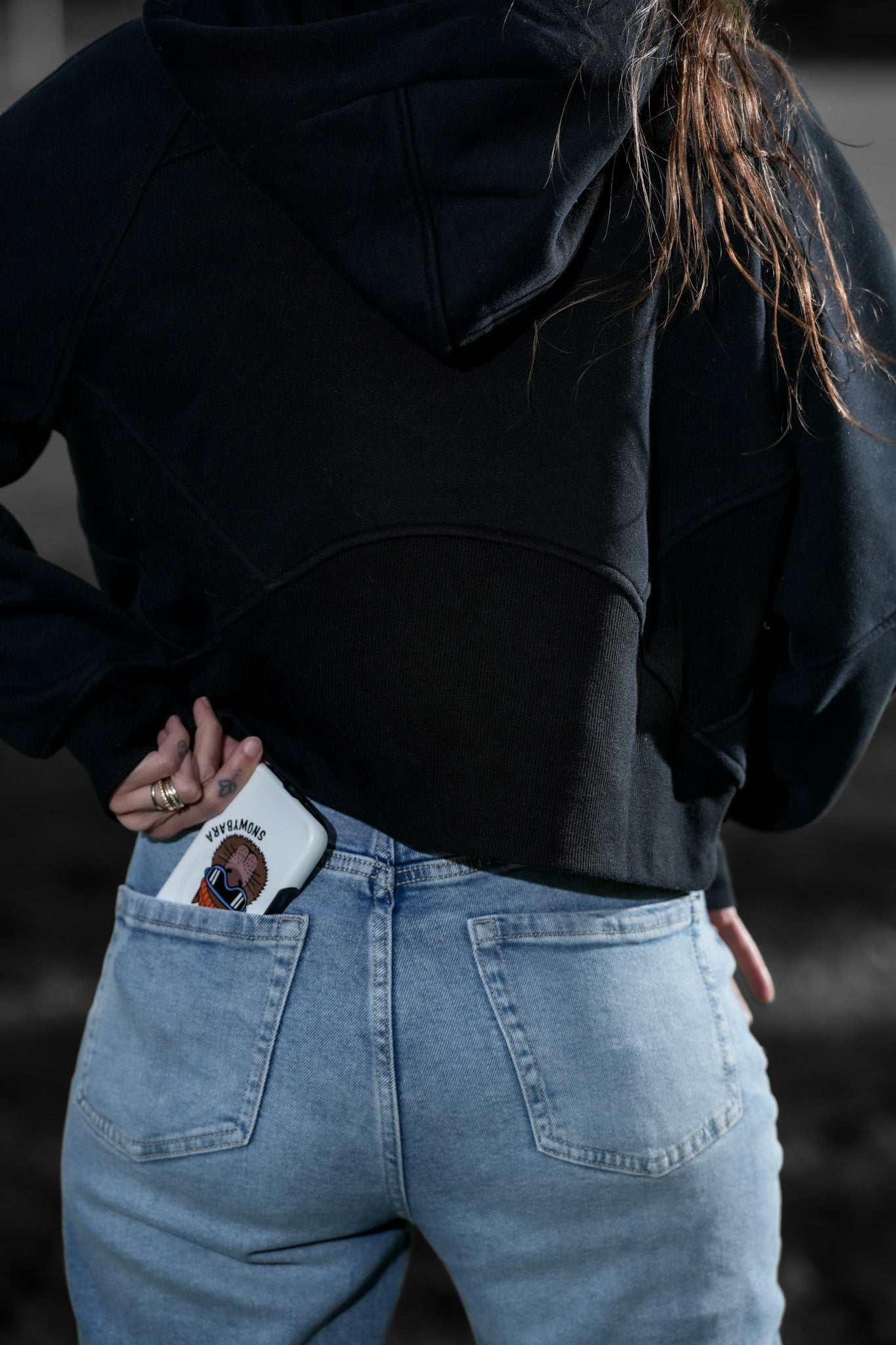 CROPPED HOODIE